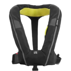 Spinlock Deckvest Lite 170N Uppblåsbar Flytväst Svart