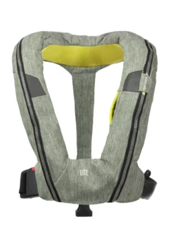 Spinlock Deckvest Lite 170N Uppblåsbar Flytväst Grå