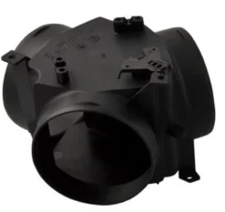 Spjällhus 90mm plast