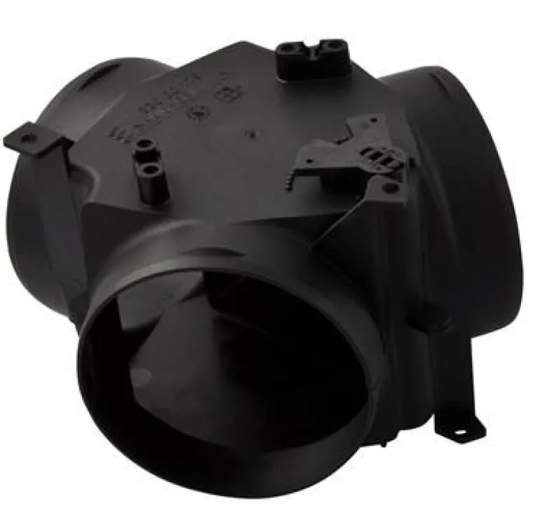 Spjällhus 60mm plast