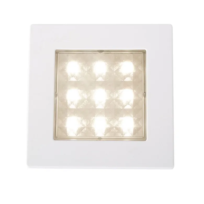 Square 80 Downlight SMD LED, Vit