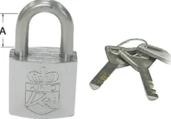 SS hänglås 50x31 mm