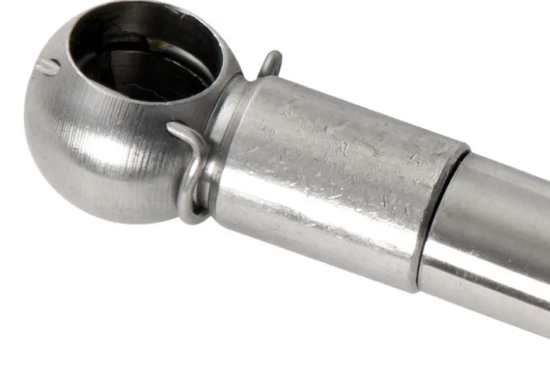 SS ändstycke, 10 mm Ø kula