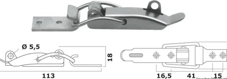 SS spännlås 250 kg