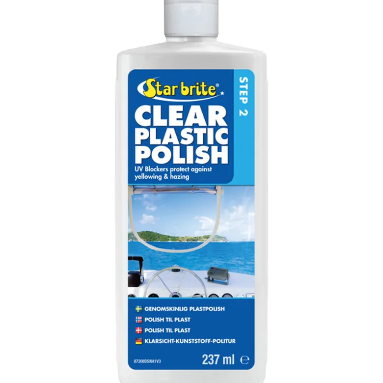 Star brite Clear Plastic Polish Step 2