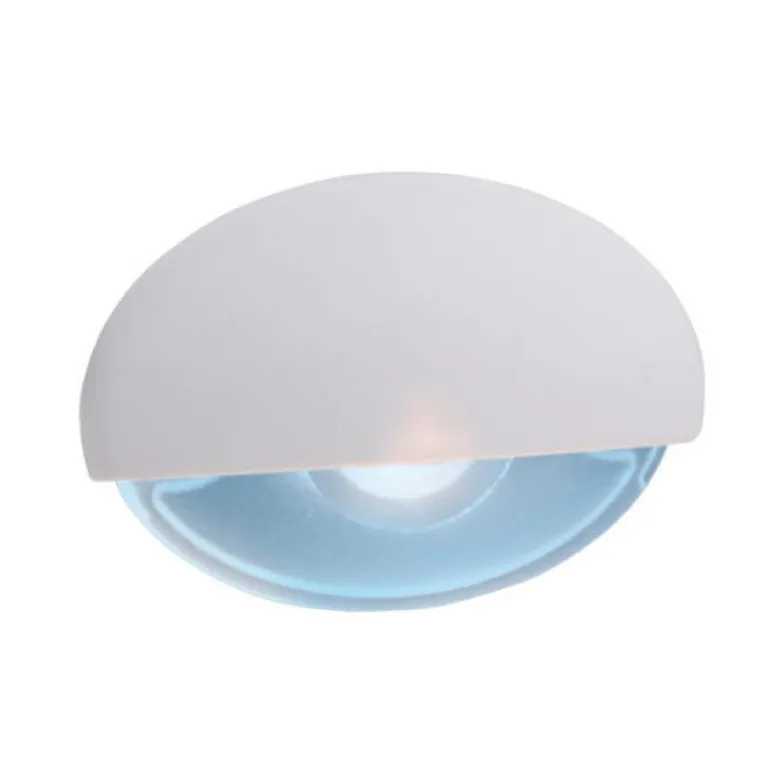 Steplight LED IP65 Blått Ljus, Vit
