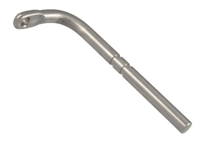 Support rod, bent ss
