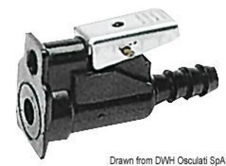 SUZUKI/OMC bränsleslangskoppling, hona Ø 10 mm