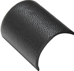 Svart plaständstycke