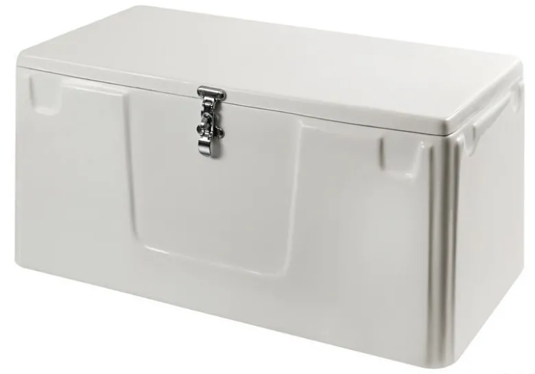 Tankskydd vit VTR 90x40x37h cm