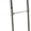 Teleskopisk standardstege AISI316 3 steg