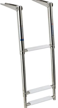 Teleskopisk standardstege AISI316 3 steg