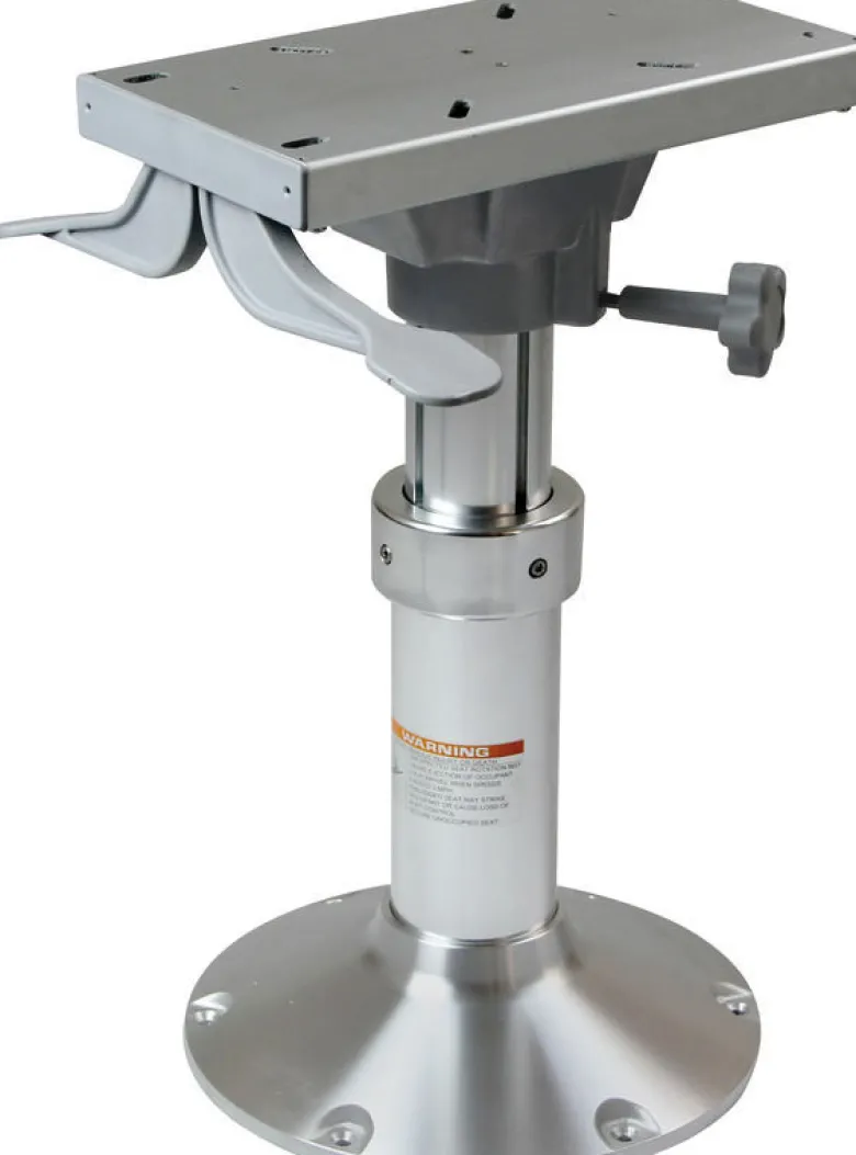 Teleskopisk stolpedestal med sätesfäste 530/710 mm