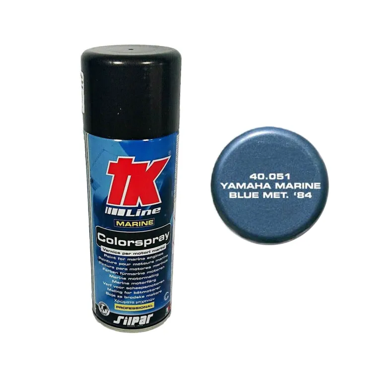 TK Line Sprayfärg Yamaha Marine Blue 400 ml