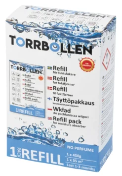 Torrbollen Refill 1/kfp Fuktslukare