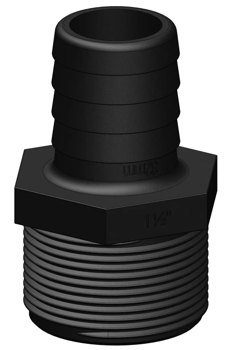 Trudesign Slangsockel, 1 1/2", 32mm