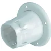 Tätningsbälg i Vit PVC med Buntband Ø105cm
