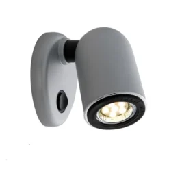 Tube MR11 SMD LED, Mattsilver