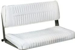 Tvåsitsigt säte med fällbart ryggstöd 80x40 cm
