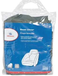 Tygöverdrag för enkelsäte, grått, 60x60x65cm, 300D