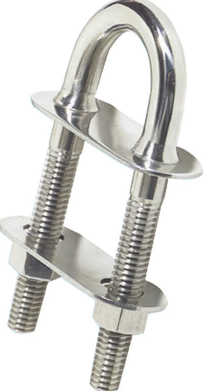 U-bult för koniska beslag, spegelpolerad SS 110x9.5mm