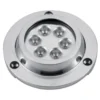 Undervattensbelysning utanpåliggande 14,2 W 8-30 V 6 LED vit