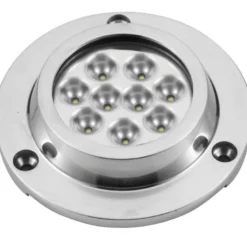 Undervattensbelysning utanpåliggande 21,6 W 10-30 V 9 LED vit