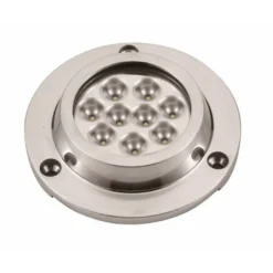 Undervattensbelysning utanpåliggande 21,6 W 10-30 V 9 LED bl