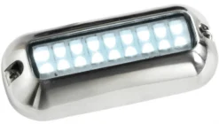 Undervattens LED-lampa vit