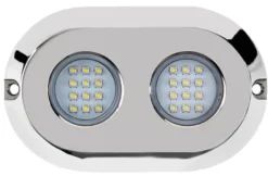 Undervattens-LED-lampa vit 120 W