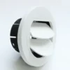Utblås 90mm stängbart Vit