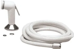 Utility handdusch med PVC-slang 2.5 m, däcksfäste
