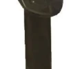 UV-stabiliserad oval spöhållare i polyeten, svart, 240 mm