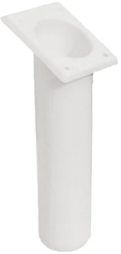 UV-stabiliserad spöhållare i polyeten, fyrkantig, vit 240mm