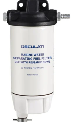 Vatten-/dieselfilteravskiljare
