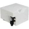 Vattentank 32l vita med 12v tryckvattenpump 40x26x34cm