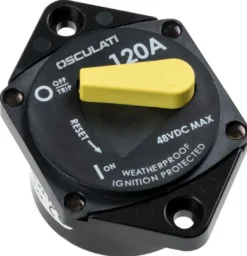 Vattentät panelmonterad automatsäkring 50 A