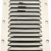 Ventilationsgaller rostfri 127x228 mm