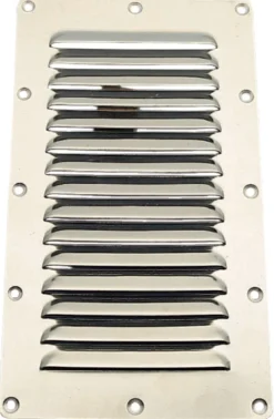 Ventilationsgaller rostfri 127x228 mm