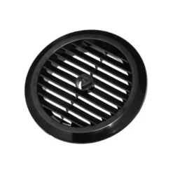 Ventilgaller svart 3"