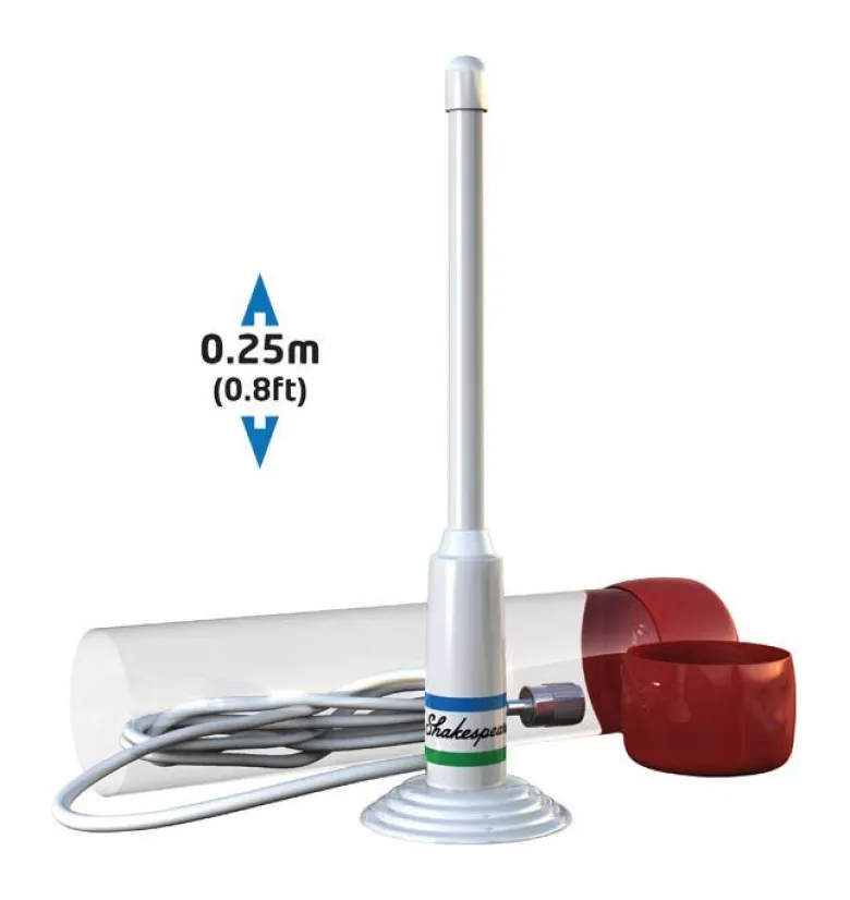 VHF nödantenn stowaway