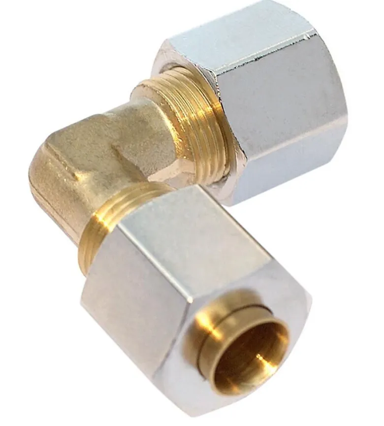 Vinkelkoppling 90gr 8/8mm rör