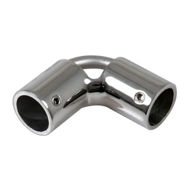 Vinkelstycke Ø22mm - 90° med hål RF