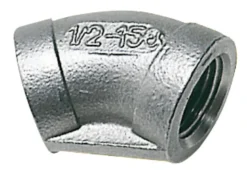 45° vinklar invändig/invändig 1"1/4