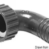 Vridbar slangadapter rak 25 mm