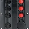 Wave elektrisk kontrollpanel 3 + cigarettändaruttag
