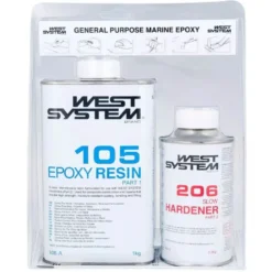West System Epoxy Långsam Härdare A-pack 1,2 kg