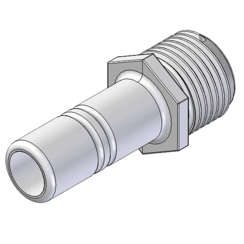 Whale adapter 1/2" hane - 15mm slangstos